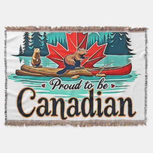 Cobertor Orgulho de ser canadense