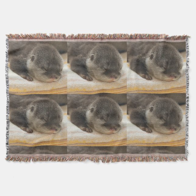 Cobertor Otters Sonolento (Frente)