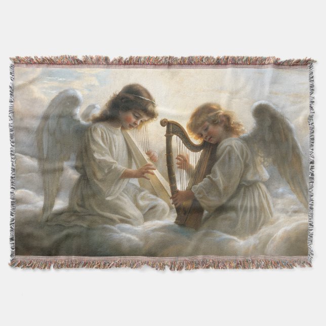 Cobertor Ouro Sereia Fantasy - Tema Oceânico (Frente)