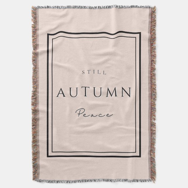 Cobertor Outono Paz Estática III Cobertura (Frente Vertical)