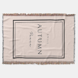 Cobertor Outono Paz Estática III Cobertura