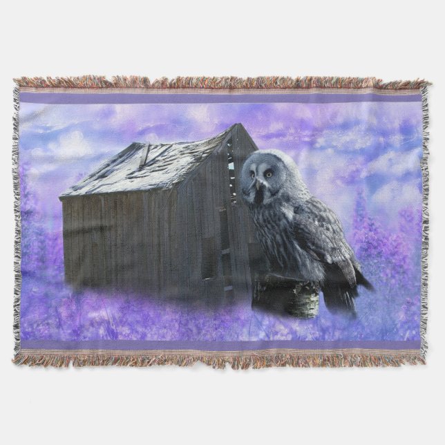 Cobertor Owl Barn Shed (Frente)