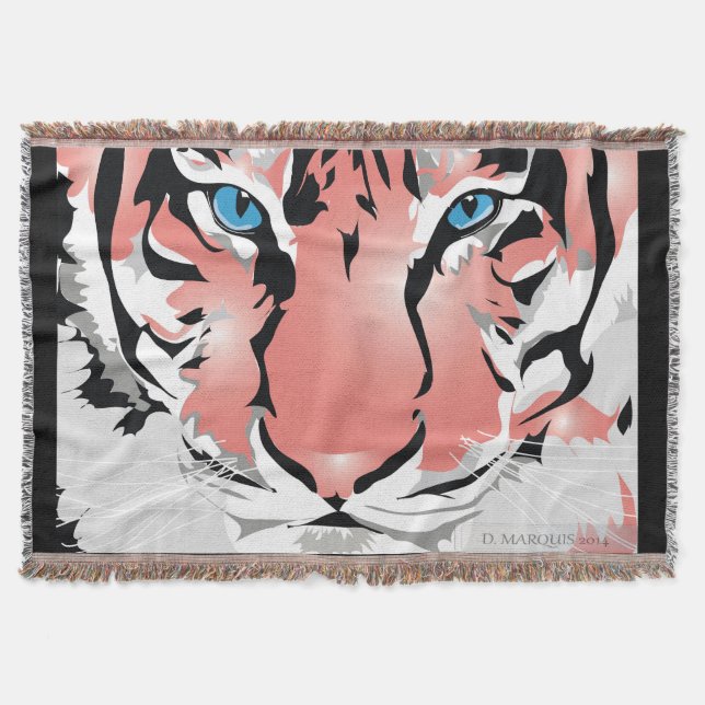 COBERTOR PACH TIGER THROW BLANKET (Frente)