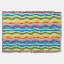 Padrão 2 de ondulações multicoloridas