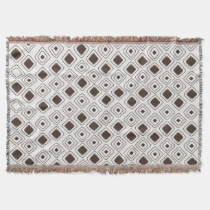 Cobertor Padrão Aztec Geométrico Tribal Neutral Boho Soft