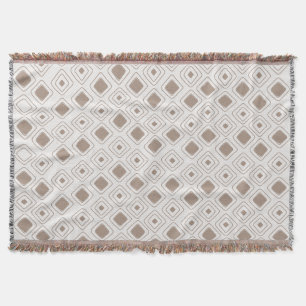 Cobertor Padrão Aztec Geométrico Tribal Neutral Boho Soft