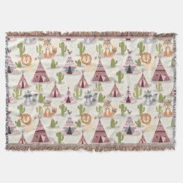 Cobertor Padrão contínuo de nativos americanos tribais da f