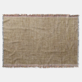 Cobertor padrão da natureza de burlap russa