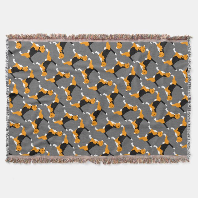 Cobertor Padrão de Beagle (Frente)