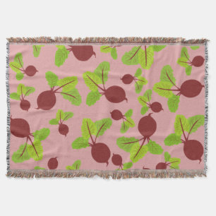 Cobertor Padrão de beterraba