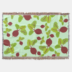 Cobertor Padrão de beterraba