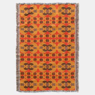 Cobertor Padrão de bolhas Retro Groovy 60's 70