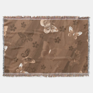 Cobertor Padrão de borboleta 15