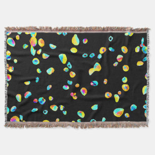 Cobertor Padrão de cores vivas