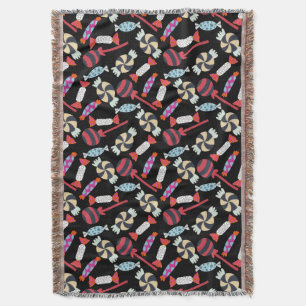 Cobertor Padrão de doces   Padrão do lombo   pirulito 14