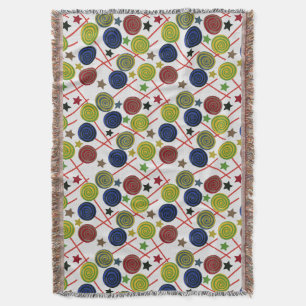 Cobertor Padrão de doces   Padrão do lombo   pirulito 48