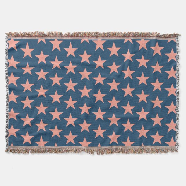 Cobertor Padrão de estrelas 3 (Frente)