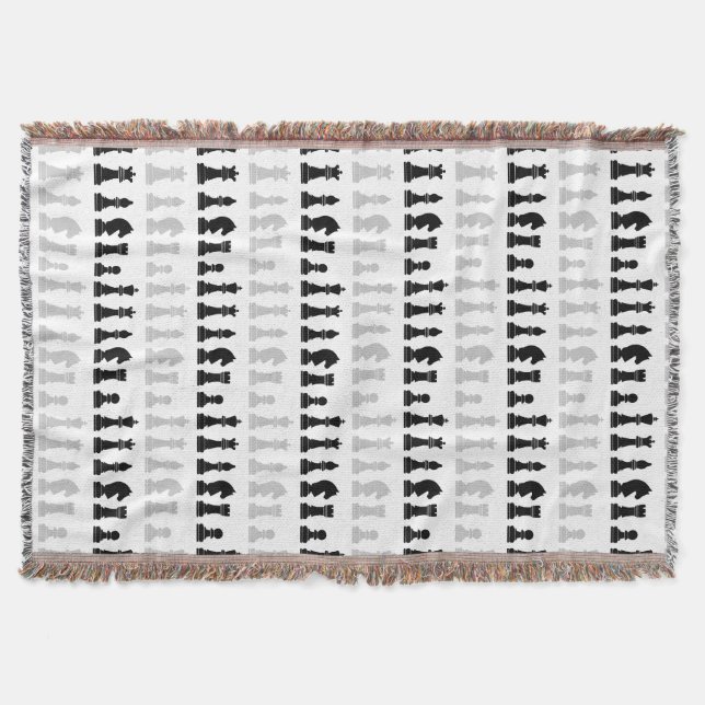 Cobertor Padrão de Jogo de Peça Geométrica Moderna (Frente)