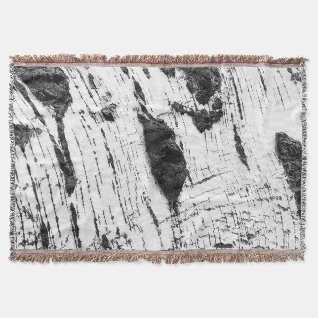 Cobertor Padrão de latido de aves (Frente)