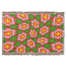 Padrão de lírios vermelhos