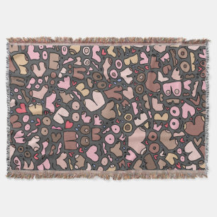 Cobertor Padrão de mama neutro