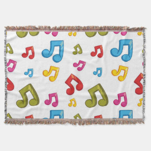Cobertor Padrão de música