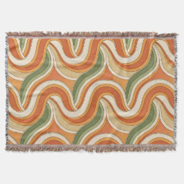 Cobertor Padrão de ondas mágicas