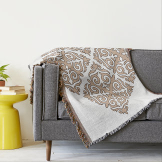 Cobertor Padrão de ornamento cazaque