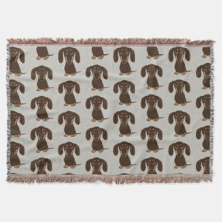 Cobertor Padrão de restituição de chocolate | Caninos