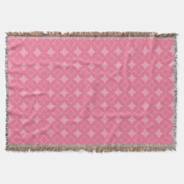 Cobertor Padrão de shippo rosa