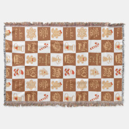 Cobertor Padrão de Verificação de Biscoitos de Gingerpão