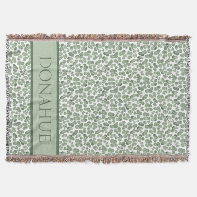 Cobertor Padrão De Vestuário De Cobra Aquosa (Frente)