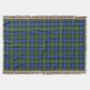 Cobertor Padrão de Xadrez do Smith Clan Scottish Tartan