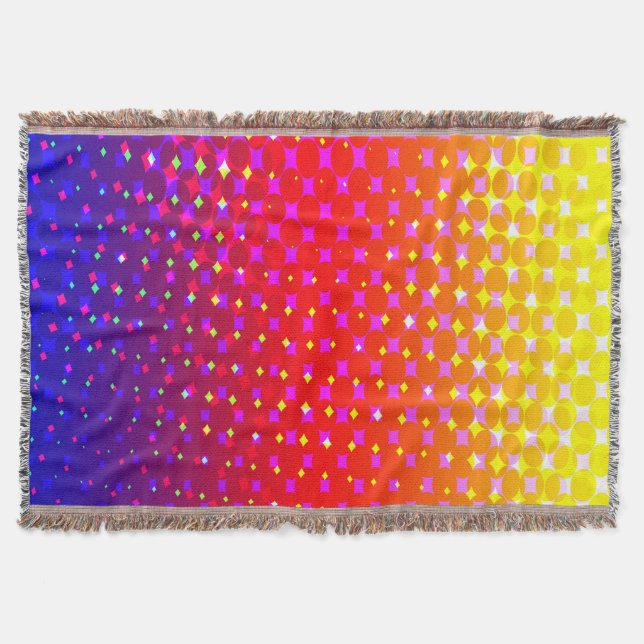 Cobertor Padrão do Rainbow Sparkle (Frente)