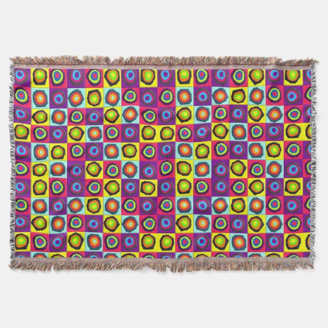 Cobertor padrão dos círculos (Frente)