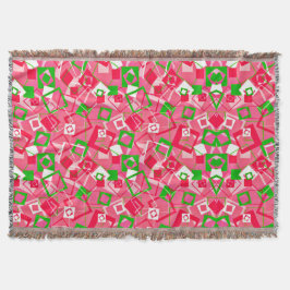 Cobertor Padrão dos quadrados retrorreflectores