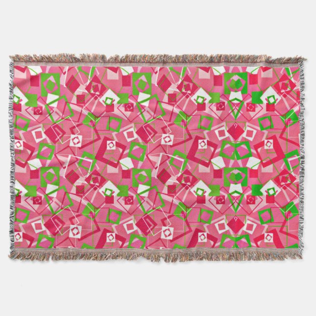 Cobertor Padrão dos quadrados retrorreflectores (Frente)