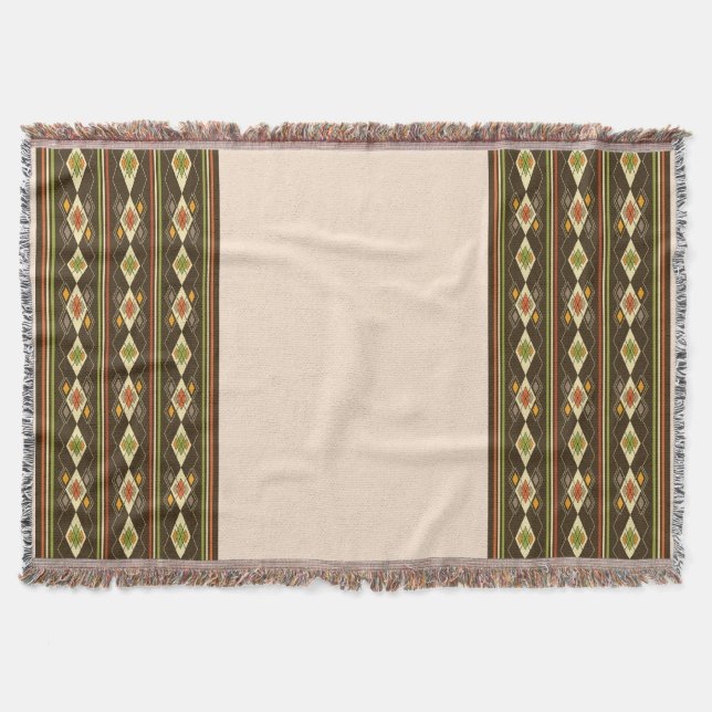 Cobertor Padrão Etíope Tebeb (Frente)