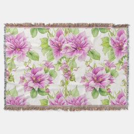 Cobertor Padrão Floral I Flores Lima