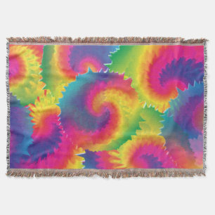 Cobertor Padrão Legal de Tie Dye do Arco-Íris
