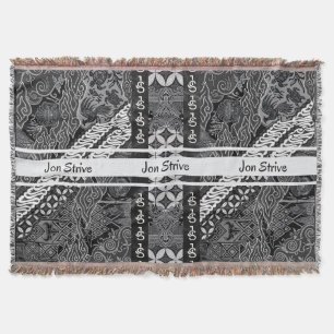 Cobertor Padrão moderno de BATIK