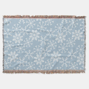 Cobertor PADRÃO SNOWFLAKS de inverno e suas ideias