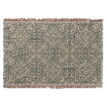 Padrão Verde Escuro do Ornamento Elegante