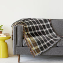 Padrão Xadrez Personalizado Moderno Preto Branco