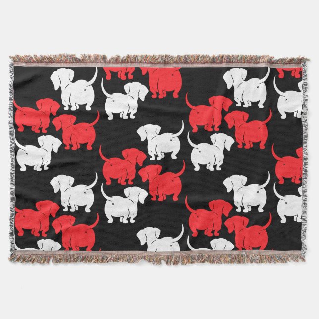 Cobertor Padrões de Cachorro Alemães (Frente)