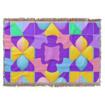 Padrões Geométricos Abstratos Coloridos