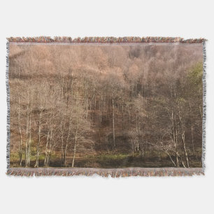 Cobertor Paisagem Florestal de Outono - Natureza Selvagem R