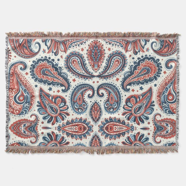 Cobertor Paisley Pride (Frente)