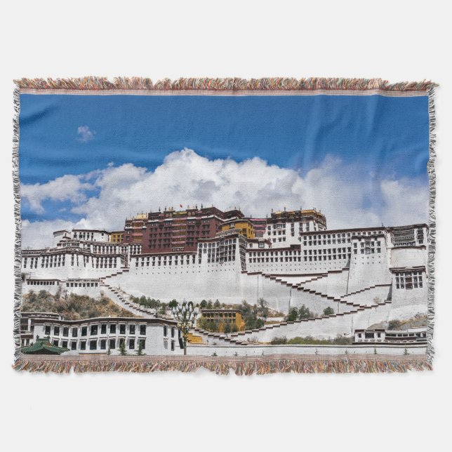 Cobertor Palácio de Potala em Lhasa - Tibete (Frente)