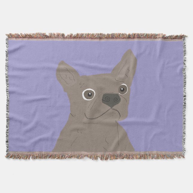 Cobertor Pale Purple Dog (Frente)